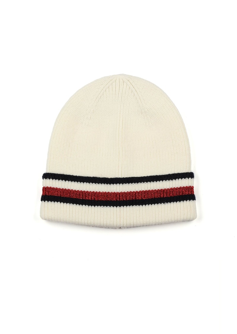 Tommy Hilfiger Women's Metallic Stripe Cuff Hat