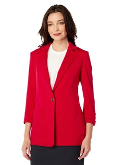 Tommy Hilfiger Women's Blazer – Business Jacket with Flattering Fit and Single-Button Closure