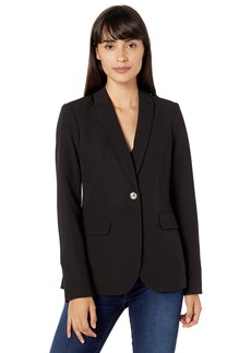 Tommy Hilfiger Women's Blazer – Business Jacket with Flattering Fit and Single-Button Closure