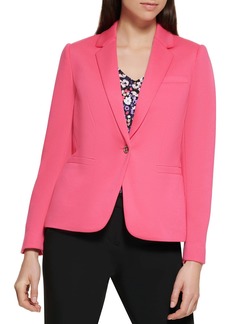 Tommy Hilfiger Women's One Button Blazer Jackets