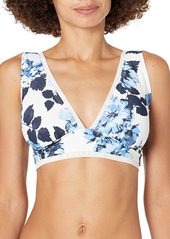 Tommy Hilfiger Women's Over The Shoulder Bra Top with Mesh Trim