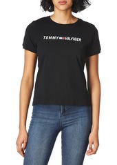 Tommy Hilfiger Women's Performance T-Shirt-Soft Crew-Neck Basic Summer Tee
