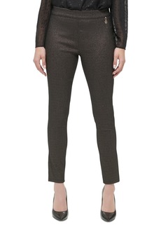 Tommy Hilfiger Women's Pull-On Shimmer Pants - Black/bronze