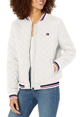 Tommy Hilfiger Women's Quilted Lightweight Long Sleeve Jacket