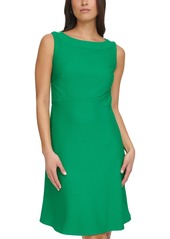 Tommy Hilfiger Women's Rib-Knit Button-Shoulder Dress - Jolly Green