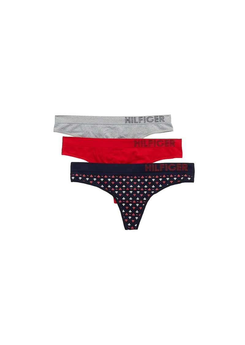 Tommy Hilfiger womens Seamless Underwear Panty Thong Panties   US