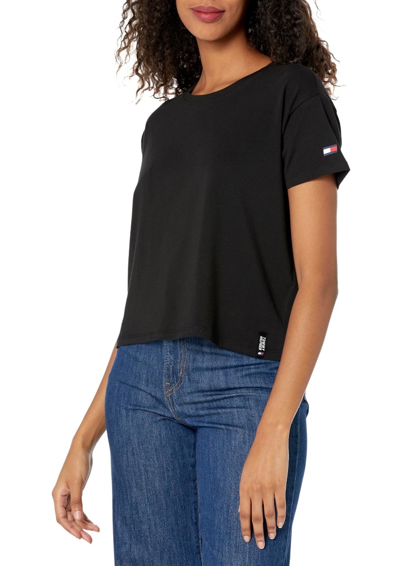 Tommy Hilfiger Women's Short Sleeve Boxy Fit T-Shirt