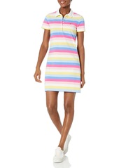 Tommy Hilfiger Women's Short Sleeve Collared Polo Dress