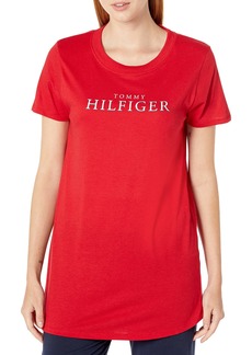 Tommy Hilfiger womens Short Sleeve Graphic Sleep Shirt Pajama Top   US
