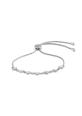 Tommy Hilfiger Women's Silver-Tone Stainless Steel Bracelet
