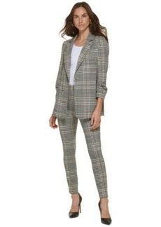 Tommy Hilfiger Womens Single Button Blazer Pull On Pants