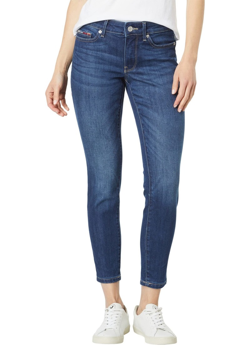 Tommy Hilfiger Womens Skinny Jeans- Mid-Rise for Classic Summer Staple in Any Wardrobe Mid Rise   US