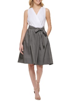 Tommy Hilfiger Women's Sleeveless Printed Skirt Dress