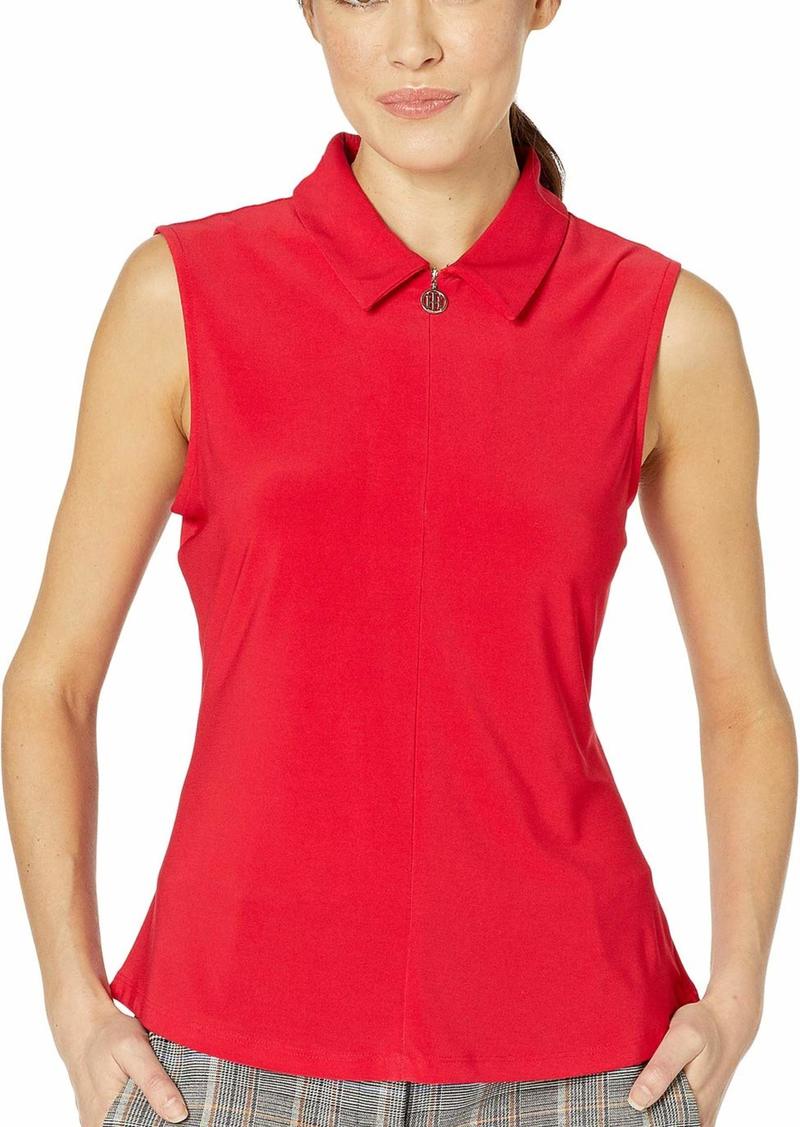 Tommy Hilfiger Womens Sleeveless Tailored Knit Top Tops Shirt   US