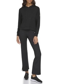 Tommy Hilfiger Women's Slightly Cropped Drawcord Hoodie