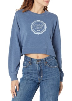 Tommy Hilfiger Women's Soft Fleece Pullover Crewneck Sweatshirt