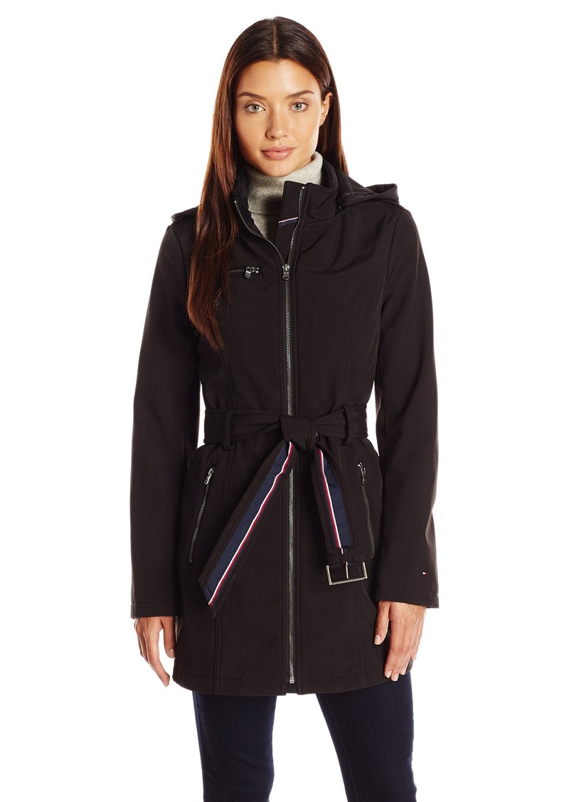 tommy hilfiger women's rain jackets