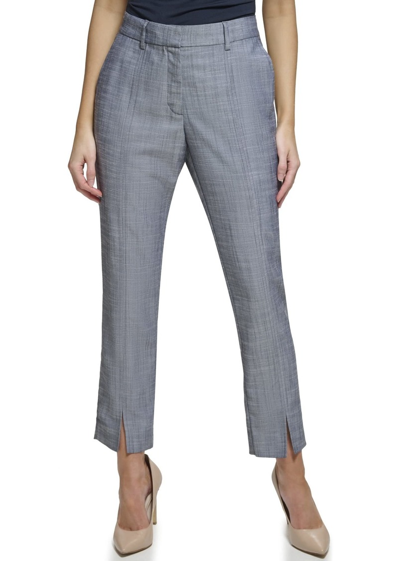 Tommy Hilfiger Women's Front Slit Trouser Suit Pant