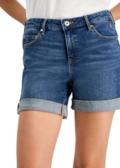 Tommy Hilfiger Women's Th Flex Cuffed Denim Shorts - Pacific Blue