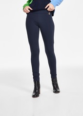 Tommy Hilfiger Women's Th Flex Light Weight Ponte Pants - Black