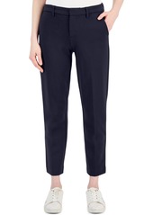 Tommy Hilfiger Women's Th Flex Straight-Leg Ankle Ponte Pants - Black