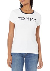 Tommy Hilfiger womens Tommy Hilfiger Women's Adaptive With Wide Neck Opening Button Down Shirt   US