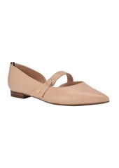 Tommy Hilfiger Women's Venny Pointed Toe Dress Flats - Light Natural