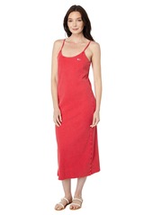 Tommy Hilfiger Women's Washed Ribbed Sleeveless Midi Dress