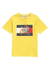 Tommy Hilfiger x Space Jam: New Legacy Kids' Tune Squad Graphic Tee in Bright Yellow at Nordstrom