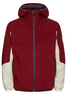 Tommy Hilfiger two-tone padded hooded jacket