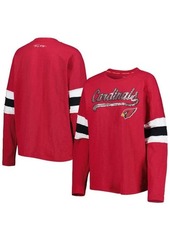 Women's Tommy Hilfiger Cardinal Arizona Cardinals Justine Long Sleeve Tunic T-Shirt at Nordstrom