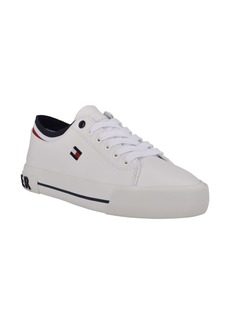 Tommy Hilfiger Fauna Sneaker in White Faux Leather at Nordstrom