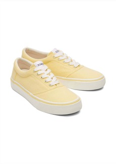 TOMS Shoes Alpargata Fenix Lace Up In Banana Yellow