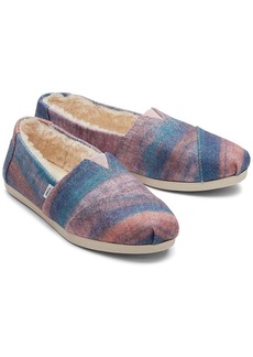 TOMS Shoes Alpargata Womens Cozy Slip On Loafers