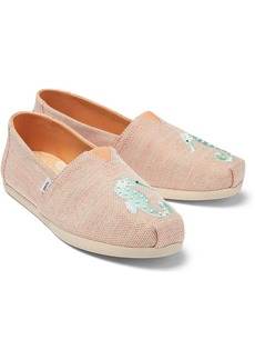 TOMS Shoes Alpargata Womens Slip-On Ortholite Loafers