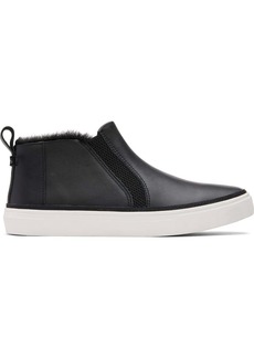 TOMS Shoes Bryce Womens Leather Pull On Casual and Fashion Sneakers