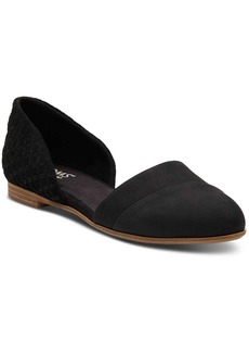 TOMS Shoes Jutti Womens Leather D'Orsay Loafers