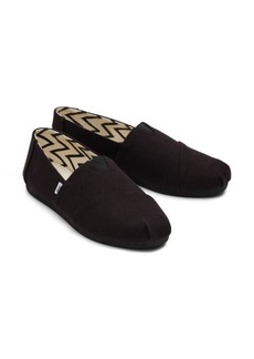 TOMS Shoes TOMS Alpargata Canvas Sneaker in Black Black 10017670 at Nordstrom