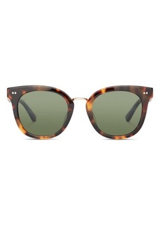 TOMS Shoes TOMS Cecilia 50mm Polarized Small Cat Eye Sunglasses