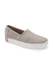 TOMS Shoes TOMS Tie Dye Canvas Slip-On in Light Grey Fabric at Nordstrom