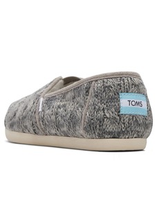 TOMS Shoes TOMS Women's Alpargata Faux Fur Lined Slip-On   M