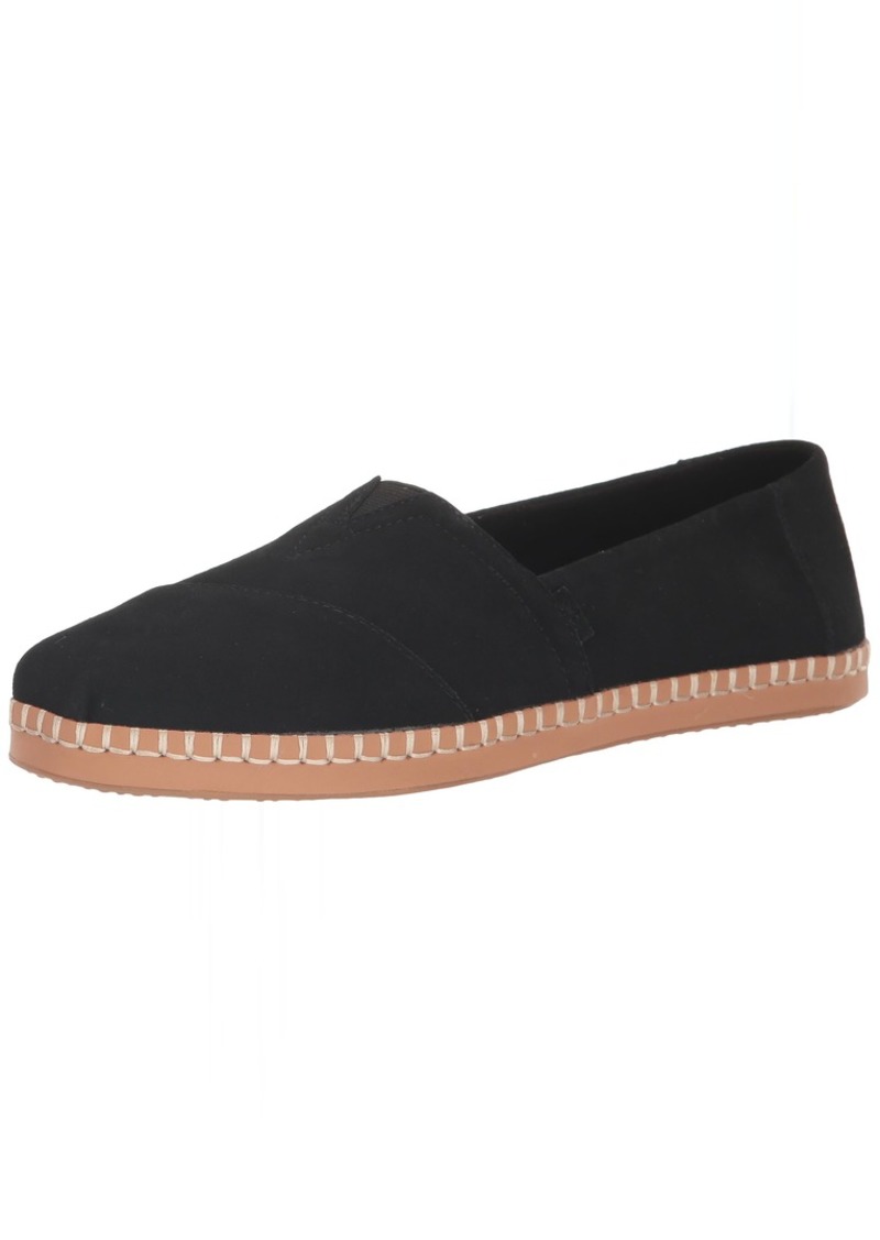 TOMS Shoes TOMS Women's Alpargata Leather Wrap Loafer Flat