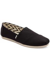 TOMS Shoes Toms Women's Alpargata Recycled Slip-On Flats - Black Recycled Canvas