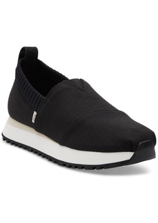 TOMS Shoes Toms Women's Alpargata Resident 2.0 Slip On Trainer Sneakers - Black Recycled Ritstop