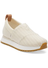 TOMS Shoes Toms Women's Alpargata Resident 2.0 Slip On Trainer Sneakers - Natural Triange Woven