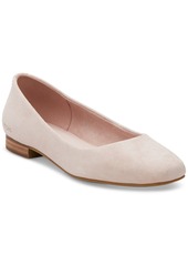 TOMS Shoes Toms Women's Briella Square-Toe Slip-On Ballet Flats - Light Gold Metallic Leather