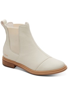 TOMS Shoes Toms Women's Charlie Pull On Chelsea Booties - Light Sand Leather
