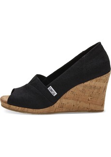 TOMS Shoes TOMS womens Classic Espadrille Wedge Sandal   US