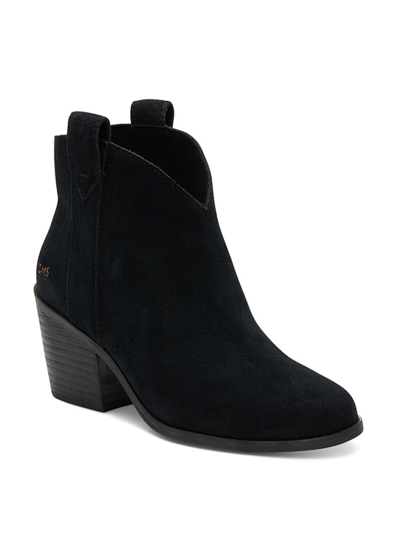 TOMS Shoes Toms Women's Constance Pull On High Heel Western Boots