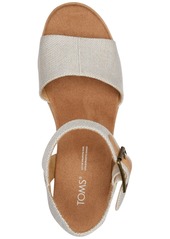 TOMS Shoes Toms Women's Diana Flatform Wedge Sandals - Natural Yarn Dye